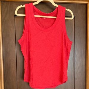 Women’s Red Sleeveless Tank Top